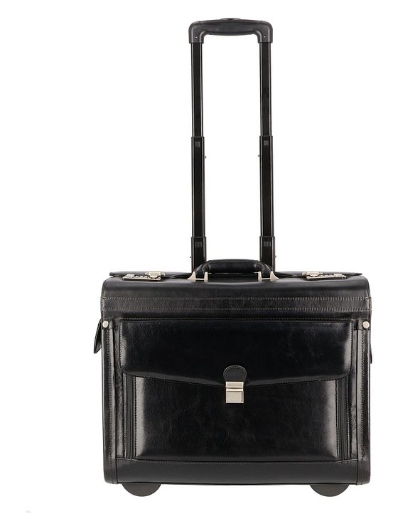 Dermata 2 hjul Pilot-trolley Læder 39 cm Laptoprum Dermata 2 hjul Pilot-trolley Læder 39 cm Laptoprum