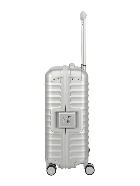 Titan Příruční zavazadlo Eternity s 4 kolečky, z hliníku, 55 cm