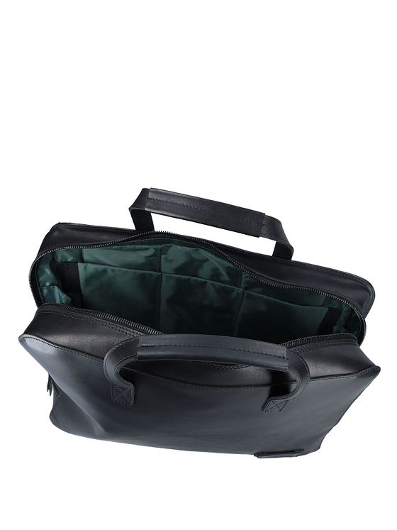 Jost Kožená aktovka Futura 38 cm s přihrádkou na notebook