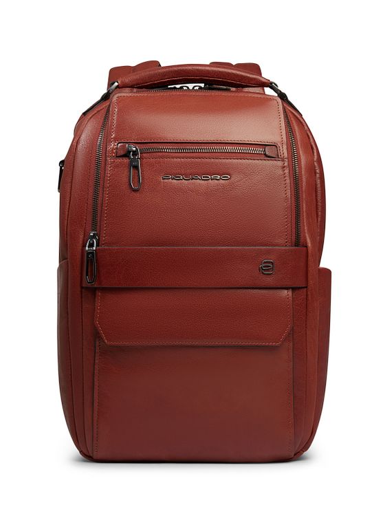 Piquadro Solm Daypack Læder 39 cm Laptoprum