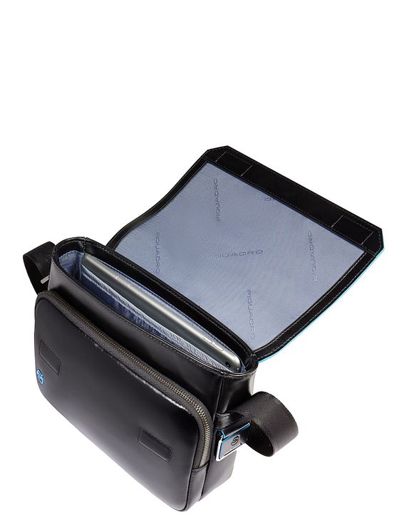 Piquadro Blue Square Messenger-taske Læder 23 cm