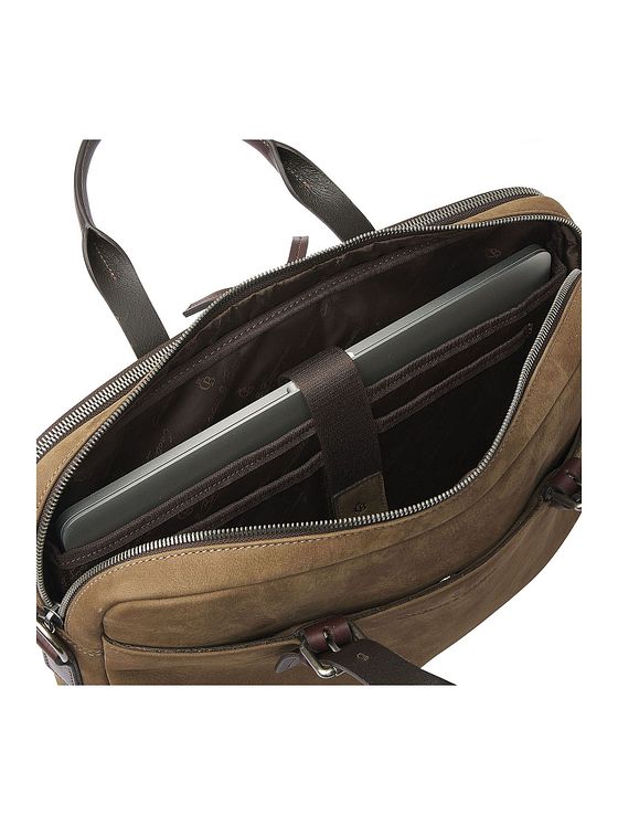 Castelijn & Beerens Nubuck Dokumenttaske Læder 41 cm Laptoprum