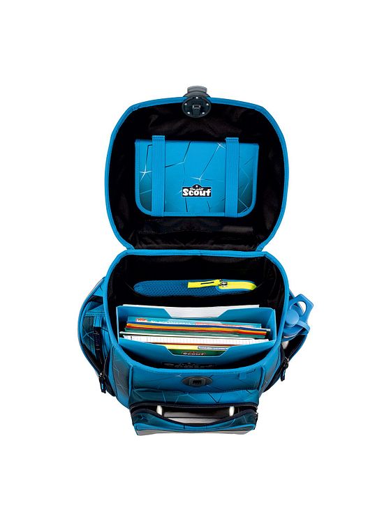 Scout Genius Exklusiv Safety Light Skoleransel-sæt