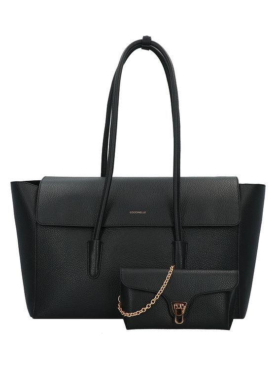 Coccinelle Double Beat Shopper-taske Læder 47 cm Coccinelle Double Beat Shopper-taske Læder 47 cm