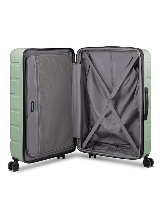 Saxoline Miami 4 kolečka Sada kufrů 3-dílný s roztažitelným záhybem