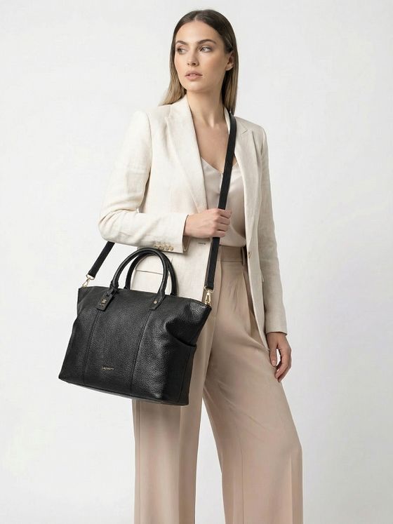 Lazarotti Bologna Leather Shopper-taske Læder 36 cm Lazarotti Bologna Leather Shopper-taske Læder 36 cm