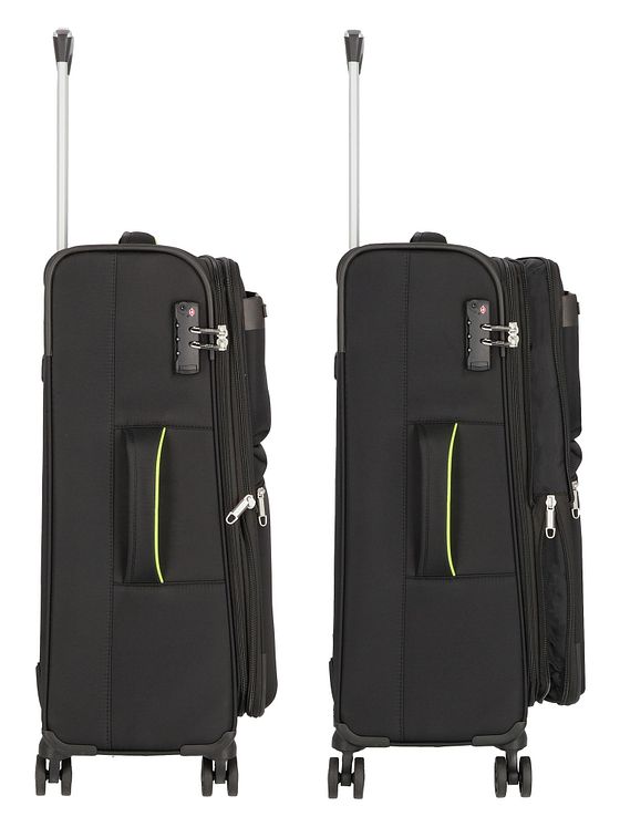 d & n Travel Line 6704 4-hjulet trolley 65 cm