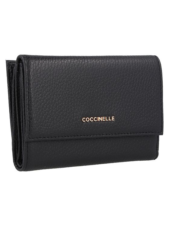Coccinelle Metallic Soft Geldbörse Leder 14 cm Coccinelle Metallic Soft Geldbörse Leder 14 cm