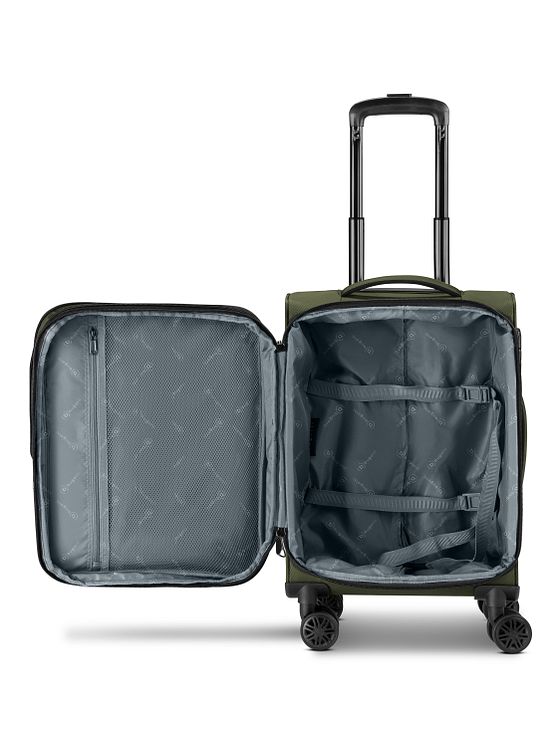 bugatti Valencia Soft 4 hjul Kabinetrolley S 55 cm med strækfold