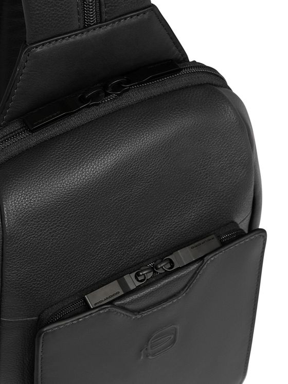 Piquadro Ael Sling Bag læder 27 cm