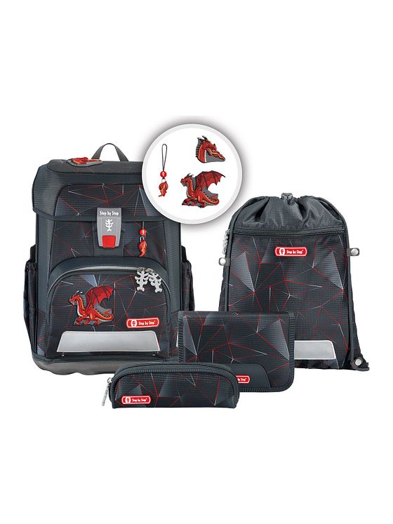 Step by Step Cloud skoletaske sæt 5 stk. Step by Step Cloud skoletaske sæt 5 stk.