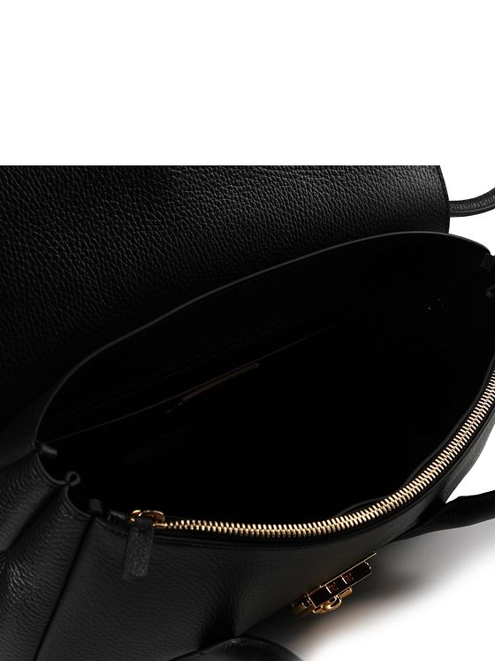 Coccinelle C-Me Lock Skuldertaske Læder 35 cm