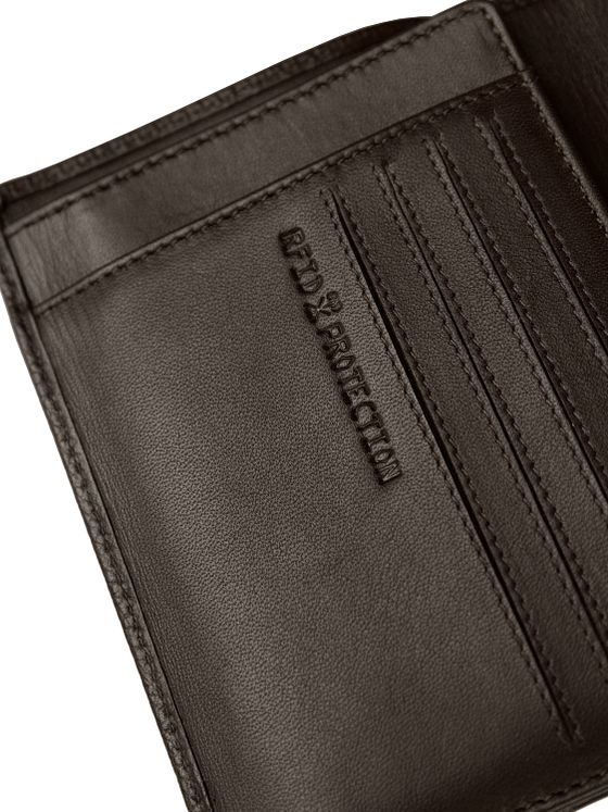 bugatti Due Peněženka RFID ochrana Kůže 10 cm