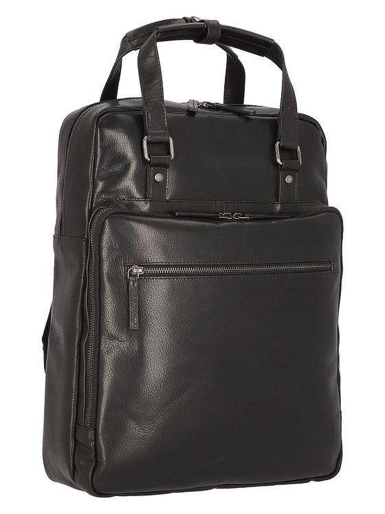 Leonhard Heyden Roma rygsæk læder 42 cm rum til bærbar computer