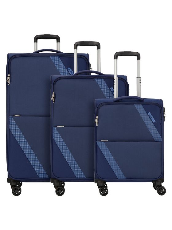 American Tourister Star Max 4 kolečka Sada kufrů 3-dílný s roztažitelným záhybem