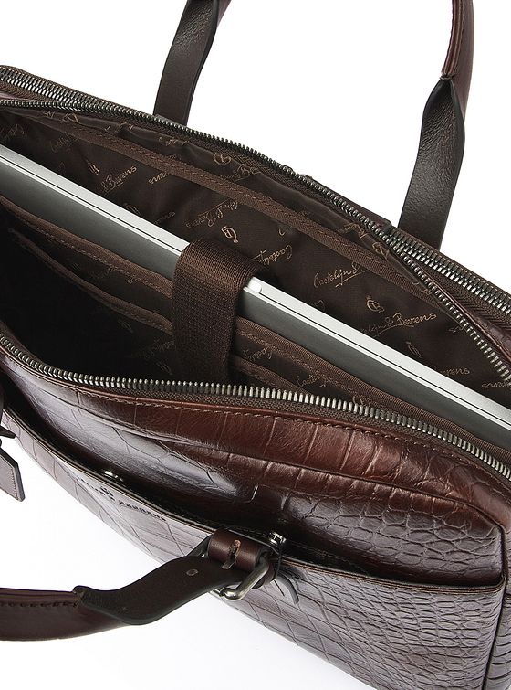 Castelijn & Beerens Dokumenttaske Læder 41 cm Laptoprum