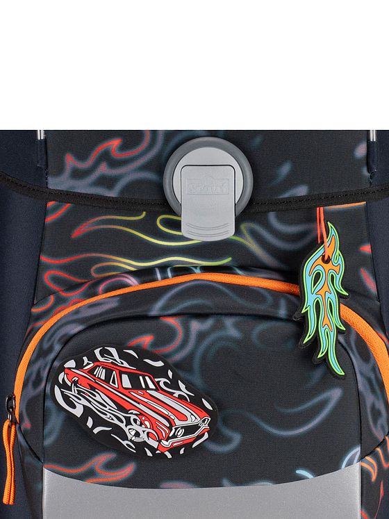 Scout Neo Exklusiv Safety Light Skoleransel-sæt 5-delt