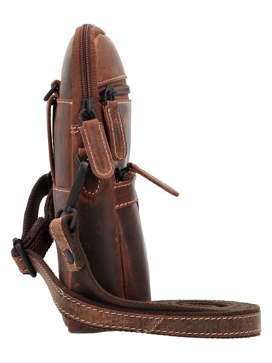 Jack Kinsky Baltimore 11 skuldertaske i læder 16 cm