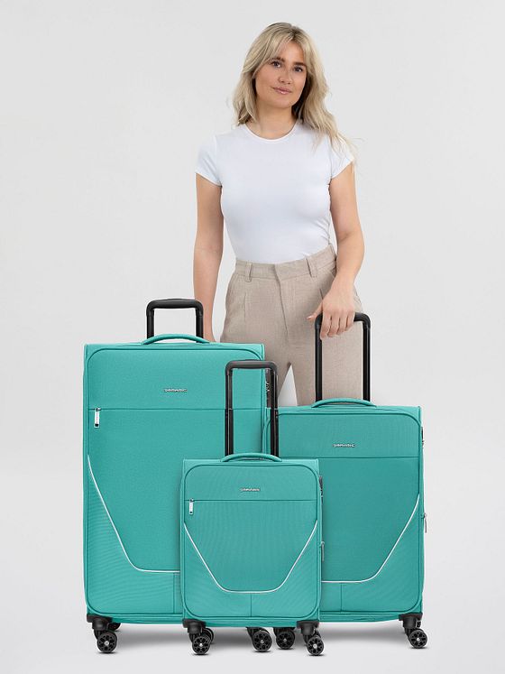 Stratic taska 4-hjuls kuffertsæt 3 stk. med stretchfold