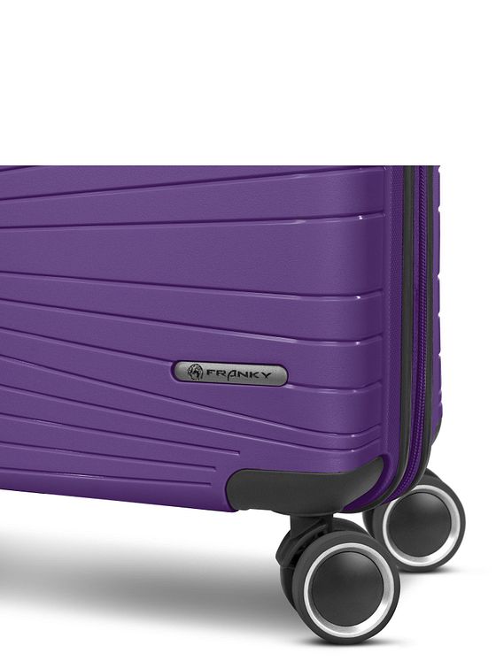 Franky Dallas 3.0 4-hjulet kuffertsæt 3-delt med strækfolder