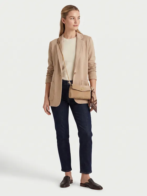 Lauren Ralph Lauren Bolsa de hombro Piel natural 19 cm Lauren Ralph Lauren Bolsa de hombro Piel natural 19 cm