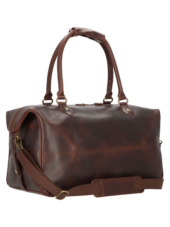 Buckle & Seam Linwood rejsetaske i læder 50 cm