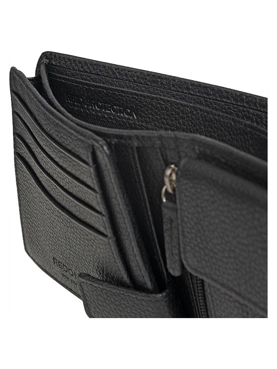 Redolz Leather Essentials QF pung RFID læder 12 cm fold-ud med lynlåsrum Redolz Leather Essentials QF pung RFID læder 12 cm fold-ud med lynlåsrum