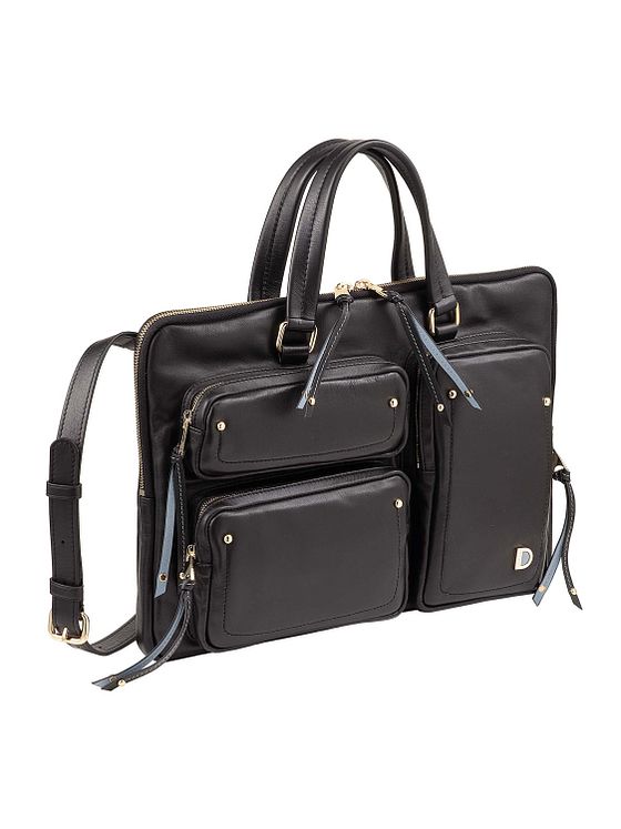DuDu Pocket Dokumenttaske Læder 36 cm Laptoprum