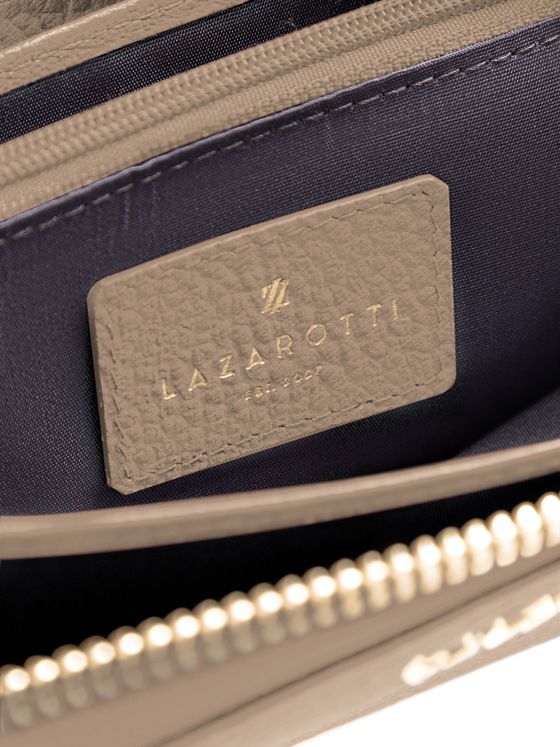 Lazarotti Bologna Leather XL Peněženka na zip Kožená 19 cm