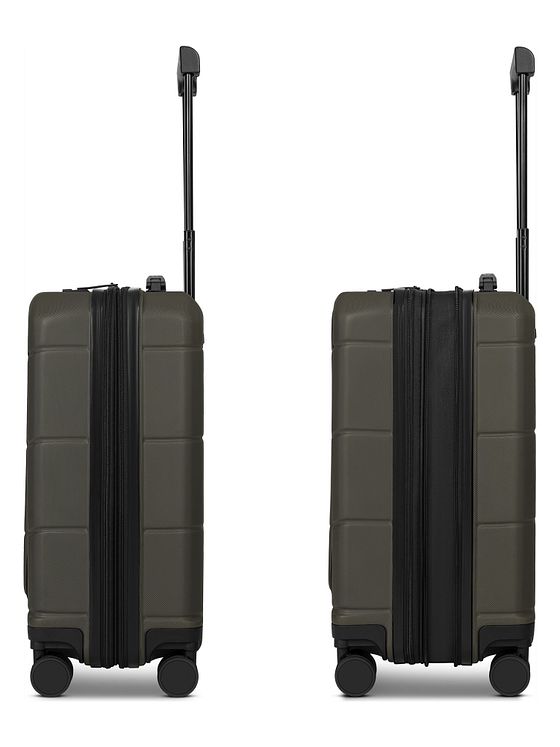 Police London 4 hjul Kabinetrolley 55 cm Laptoprum med strækfold