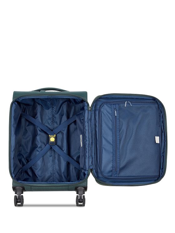 Delsey Paris Brochant 3 4 kolečka Kabinkový kufr 55 cm s roztažitelným záhybem