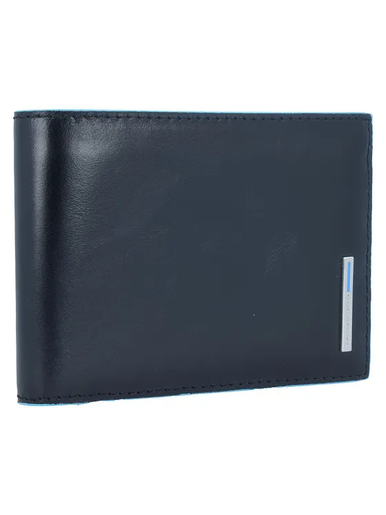Piquadro Blue Square Cartera Piel natural 12.5 cm Piquadro Blue Square Cartera Piel natural 12.5 cm