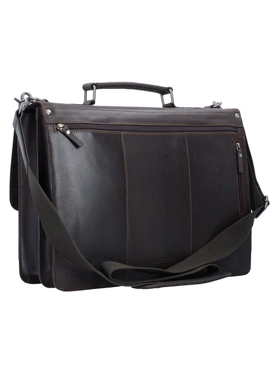 Leonhard Heyden Dakota dokumentmappe læder 40 cm laptop-rum