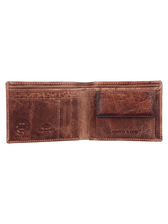 Greenland Nature Mascu & Line pung RFID læder 10 cm Greenland Nature Mascu & Line pung RFID læder 10 cm