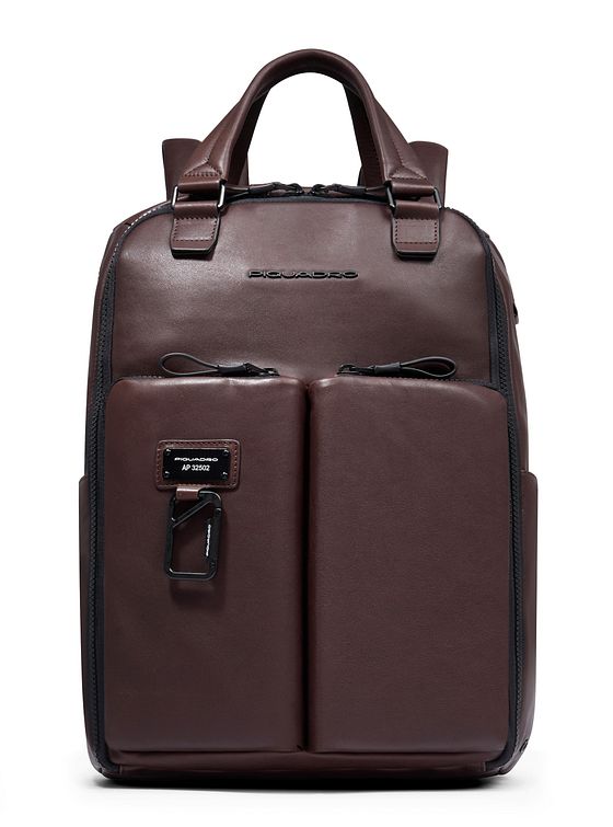 Piquadro Harper rejserygsæk læder 42 cm rum til bærbar computer Piquadro Harper rejserygsæk læder 42 cm rum til bærbar computer