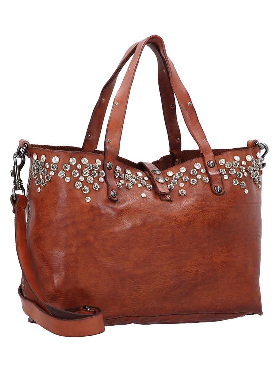 Campomaggi Bella di Notte shopper-taske i læder 36 cm Campomaggi Bella di Notte shopper-taske i læder 36 cm