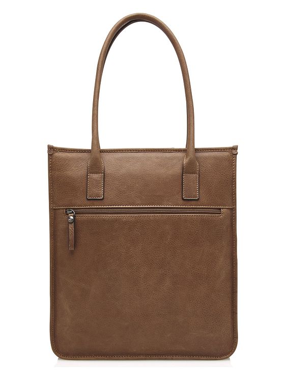 Castelijn & Beerens Carisma skuldertaske RFID-læder 34 cm rum til bærbar computer