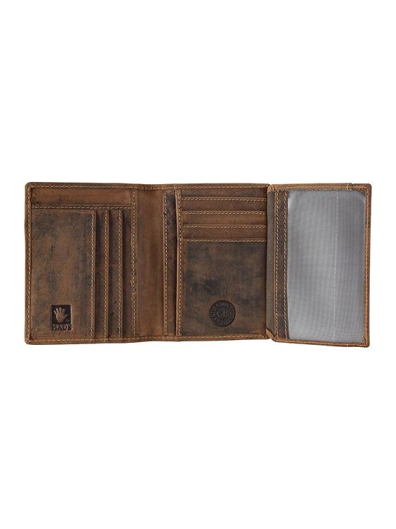 Greenburry Vintage kreditkortholder i læder 9 cm