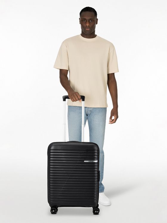 American Tourister Liftoff 4 kolečka Kabinkový kufr 55 cm s roztažitelným záhybem