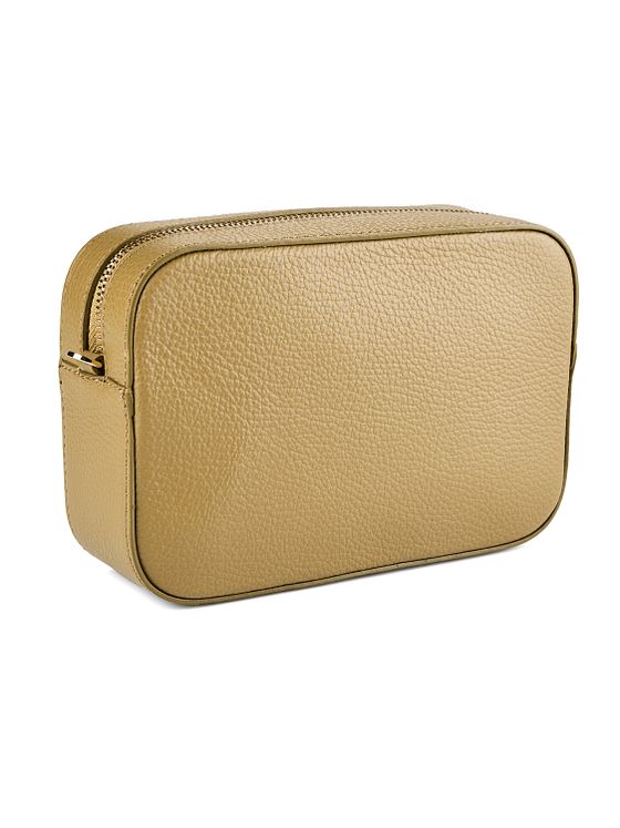 Coccinelle Kožená taška přes rameno Tebe 18 cm