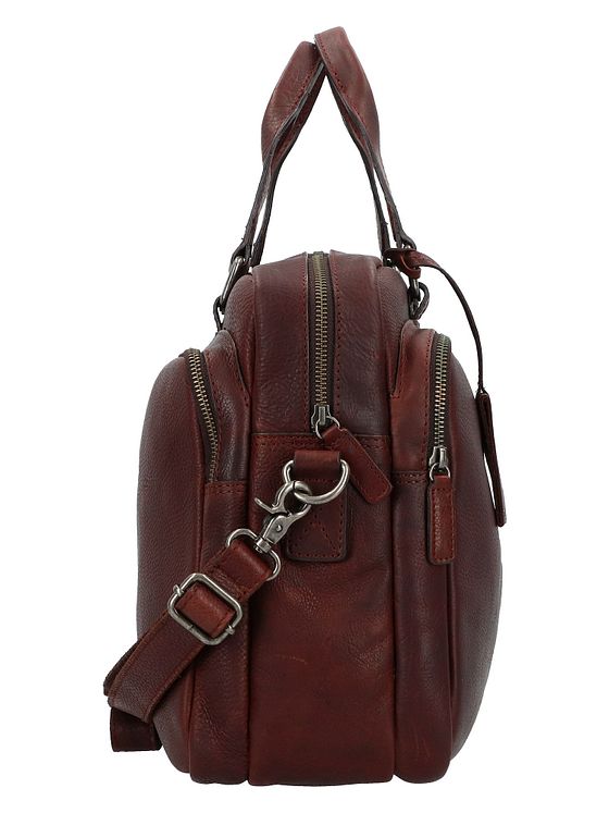 Burkely Antik Avery dokumentmappe i læder 40 cm med rum til bærbar computer