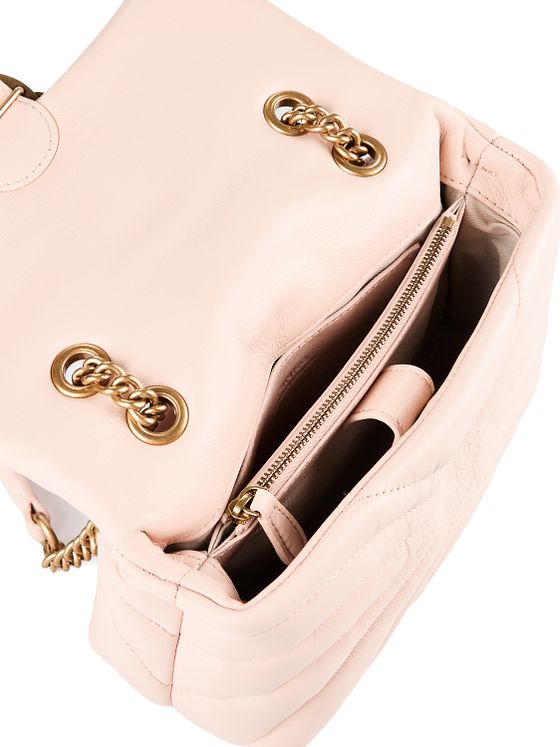 PINKO Love Puff Bolsa de hombro Piel natural 23 cm