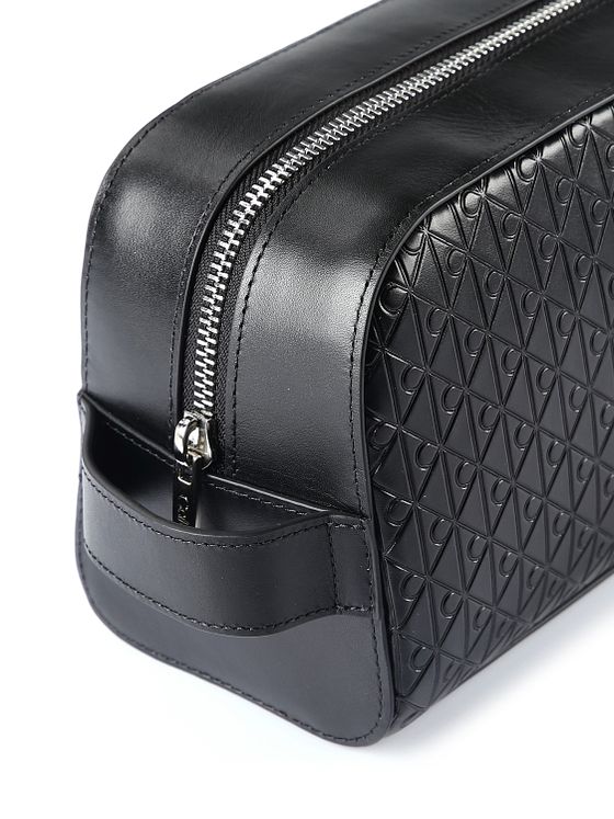 Calvin Klein CK AOP Kultur-taske Læder 27 cm Calvin Klein CK AOP Kultur-taske Læder 27 cm