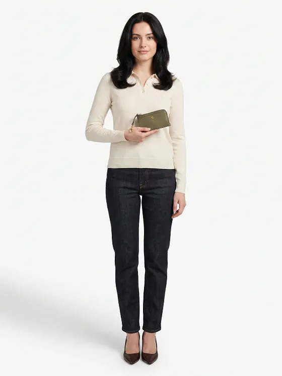 Lauren Ralph Lauren Estuche para llave Piel natural 13 cm Lauren Ralph Lauren Estuche para llave Piel natural 13 cm