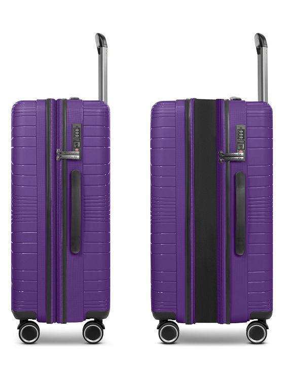 Franky Dallas 3.0 4-hjulet kuffertsæt 3-delt med strækfolder