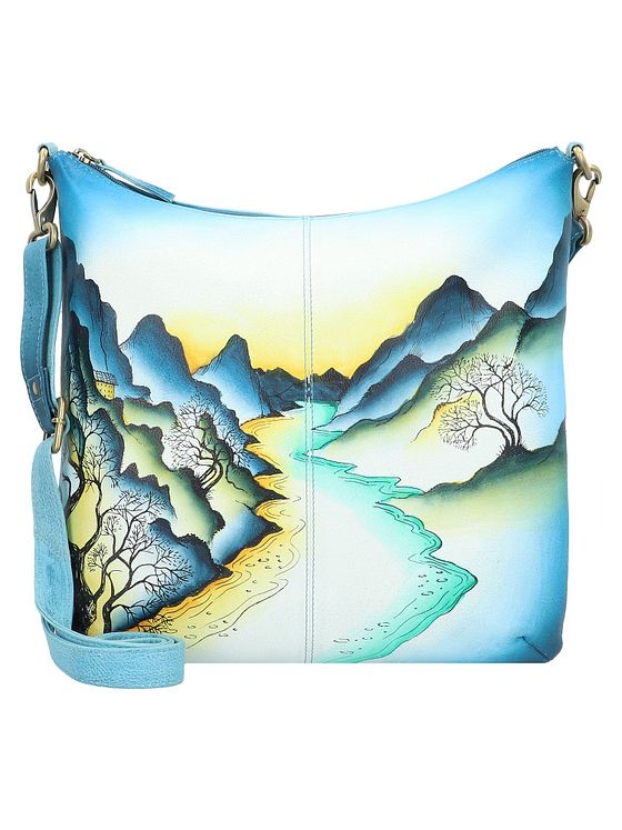 Greenland Nature Art+Craft skuldertaske i læder 32 cm