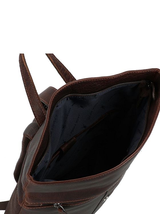 Jack Kinsky Porto Daypack Læder 37 cm Laptoprum