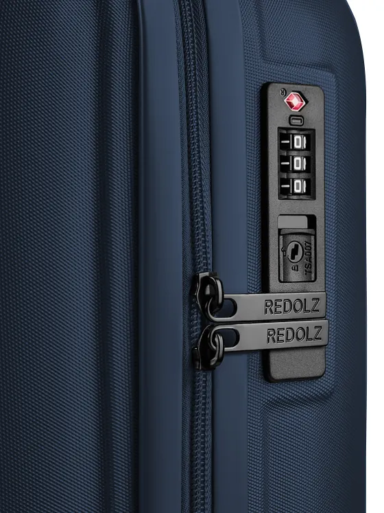 Redolz Pro ABS 4 ruedas Juego de maletas 3 piezas Con asa expansible Redolz Pro ABS 4 ruedas Juego de maletas 3 piezas Con asa expansible