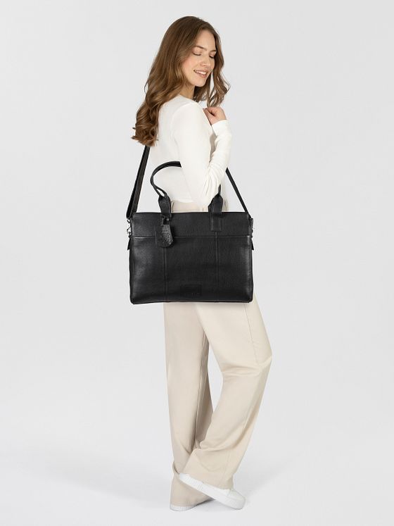 Burkely Soft Skylar Nákupní taška Kůže 40 cm Kapsa na notebook