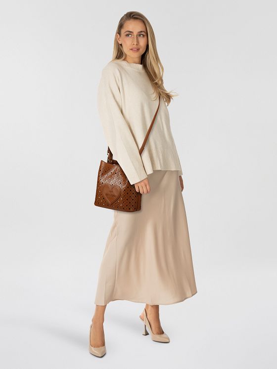 Love Moschino Basket Laminated Taška přes rameno 22 cm